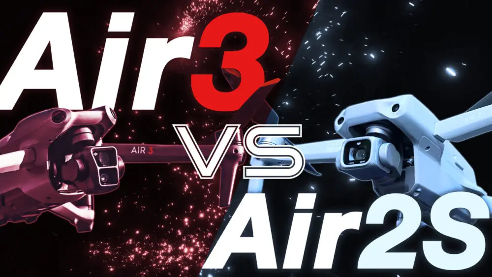【衝撃の結果】DJI Air 3とDJI Air 2Sを徹底比較 – どちらを選ぶべきか?